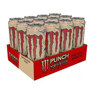 Experimente el sabor tropical de Monster Energy Drink Pacific Punch, perfecto para días calurosos - Product Image 1