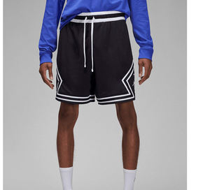 Custom <b>Men's</b> XS Size Breathable 100% Polyester Gym Mesh <b>Shorts</b> with Drawstring and Diamond Taping Baggy Design and Embroidery - Product Image 3