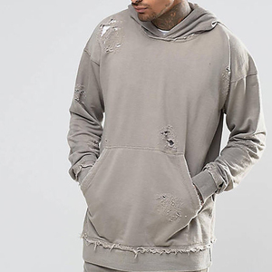 Sweat à capuche pour homme avec impression en relief, respirant et confortable, à manches longues - Product Image 1