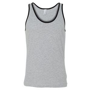 Camiseta sin mangas 100% algodón para hombre, cómoda - Product Image 2