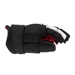Gants de hockey sur glace durables en tissu 320GSM avec double couture pour une utilisation professionnelle durable avec services OEM ODM - Product Image 2