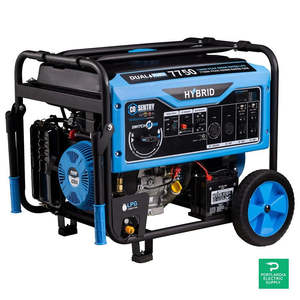 Générateur portable à double carburant Pulsar PG7750B série Standard - Puissance nominale de 2 kW, démarrage automatique et manuel, sortie AC/DC 60 Hz - Product Image 3