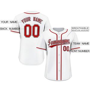 Camiseta cosida impresa transpirable con logotipo personalizado de fábrica, ropa deportiva de béisbol y softbol al por mayor - Product Image 4