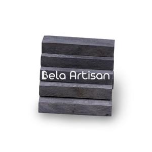 Juegos a granel de mangos de cuchillos ambidiestros de madera negra con cuchillas de acero inoxidable Borde combinado de 6-7.9 pulgadas de longitud para cuchillos - Product Image 1