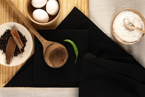 Saco de harina de secado rápido de 100% algodón, toallas de cocina tejidas, estilo cuadrado liso, costuras personalizables, desechables para limpieza del hogar - Product Image 2