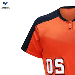 Tenues de baseball sur mesure respirantes 100 % polyester pour hommes avec poches - Vêtements d'équipe professionnels Couleurs et logos personnalisés - Product Image 5