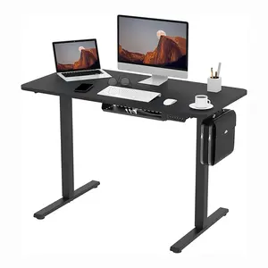 Altura ajustável sit-stand Mesa Elétrica Sente-se Em Pé mesa Dual Motor Desk Frame Ofitech ES1