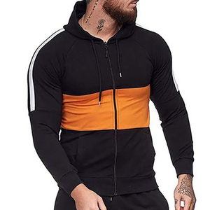 Vente en gros directe usine – Survêtement décontracté à capuche, couleurs et tailles personnalisables, en coton et polyester anti-boulochage - Product Image 5