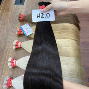 NUEVA COLECCIÓN: Extensiones de Cabello Humano vietnamita de color liso natural a granel de longitud completa en stock ahora - Product Image 5