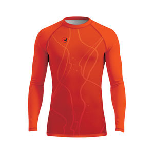 Protector de sarpullido de manga larga OEM con logotipo personalizado para surf y MMA - Product Image 2