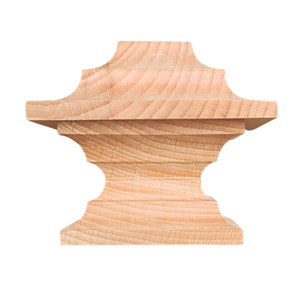Solid <b>Wood</b> Decorative Fence <b>Finials</b> (Handcrafted) - Product Image 3