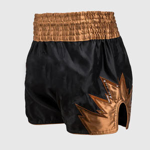 Shorts de sport de yoga de haute qualité, nouveauté, pour le kickboxing et le Muay Thai, couleur unie avec poches durables pour les arts martiaux - Product Image 2