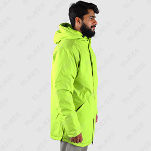 Good Manufacturer Men Puffer Jacket Fully Customized <b>Long</b> Coat <b>Top</b> Trending Anti Wrinkle Zipper Waterproof Windproof Soft Shell - Product Image 4