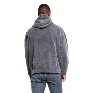 Sudadera con Capucha de Felpa Lavada al Ácido Bordada Personalizable con Diseño Creativo Atrevido, Estilo Contemporáneo Elegante, Suministro OEM de Invierno - Product Image 2