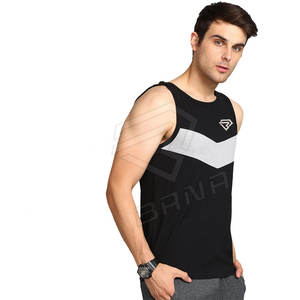 Meilleure vente en ligne Débardeur de salle de sport à prix abordables pour hommes Débardeur de salle de sport avec design et taille personnalisés pour hommes - Product Image 6