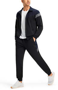 Chándal informal personalizado al por mayor para hombre, conjunto de dos piezas de estilo vintage, chándal con capucha de algodón y poliéster - Product Image 5