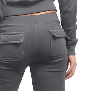 Survêtement en velours brodé unisexe personnalisé avec logo survêtement brodé personnalisé survêtement survêtement en velours pour hommes - Product Image 5