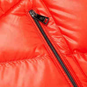 Chaqueta Acolchada Unisex Impermeable, Cortavientos y Ecológica con Diseño de Patchwork, Cierre de Cremallera, Cuello Redondo y Mangas Largas para Primavera - Product Image 4