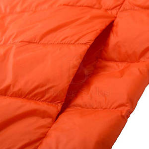 2024 chaleco acolchado de invierno informal de estilo personalizado para hombre, ropa exterior con logotipo transpirable con cierre de cremallera de punto relleno de plumón de alta calidad - Product Image 4