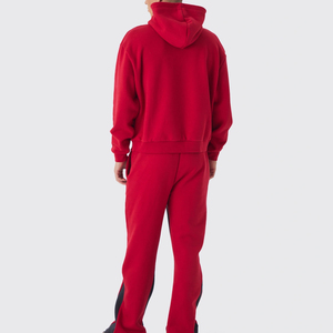 Chándal de Invierno Holgado con Capucha para Hombre, Ropa Deportiva Urbana, Diseño de Logotipo Personalizado, Marca Privada, MOQ Bajo, Alta Calidad, 100% Algodón Transpirable - Product Image 2