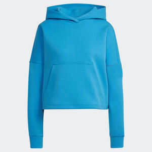 Venta al por mayor de sudaderas y sudaderas largas para mujer, suéteres con capucha lisos, Sudadera con capucha para mujer - Product Image 1