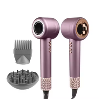 Sèche-cheveux électrique ionique puissant 110000rpm avec buse de diffuseur Sèche-cheveux à séchage rapide et à faible bruit pour hôtel et ménage