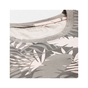 Couleur noire avec une belle texture T-shirt à ourlet long sur mesure de grande taille Top des meilleures ventes T-shirts pour hommes pour les jeunes adultes - Product Image 6