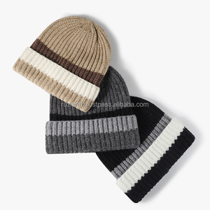 Classic Cable Knit Beanie <b>Hat</b> Soft <b>Warm</b> Winter Cap <b>For</b> <b>Men</b> Women Casual Fashion Use - Product Image 3