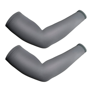 Manchons de compression athlétiques pour hommes, ajustement compressif, couleur unie, personnalisables, vente en gros, faible MOQ - Product Image 1