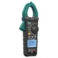 FUZRR FR204E meteran jepit Digital, 6000 hitungan True RMS AC/DC 1000A Ohm LowZ NCV Multimeter dengan pengukuran Diode resistensi