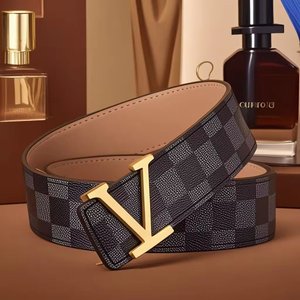 Genuine Leather <b>Belt</b> for Men and Women with Alloy Buckle - Product Image 6