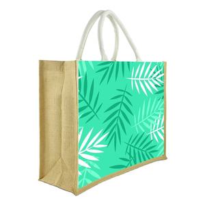 Sacs fourre-tout à la mode de haute qualité Modèle personnalisé Poignée en coton Matériau PP Fabriqué en Inde Prix - Product Image 4