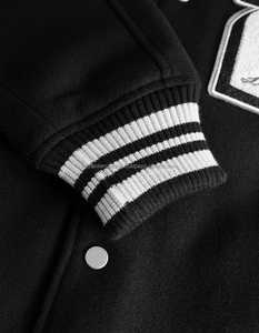 เสื้อแจ็คเก็ตผ้าแคนวาสของผู้ชายขนาดใหญ่พิเศษปักโลโก้ด้านหน้าด้วยผ้าใบ - Product Image 4