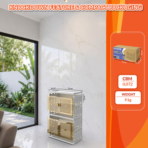 Nandos Smartbox 2 Stack White, una elegante y funcional solución de almacenamiento en armario/guardarropa de plástico para cualquier propósito. - Product Image 4