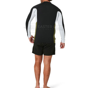 Camiseta Deportiva de Alta Elasticidad para Hombre, Manga Larga, para Actividades al Aire Libre, con Protección UV, para Movimiento Flexible y Comodidad, MOQ Bajo, Mejor Precio - Product Image 2