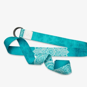 Correas de yoga cómodas de color personalizadas ecológicas de material personalizado de alta calidad al por mayor para levantamiento de pesas con transporte personalizado - Product Image 6