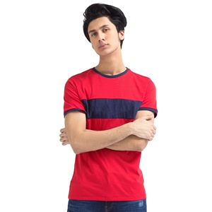 Venta caliente Ropa de hombre Poliéster Medias mangas Color sólido Hombres Nuevo diseño Gimnasio Desgaste Camiseta - Product Image 1