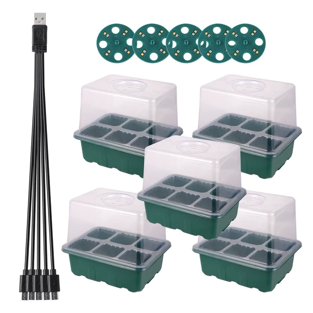 1 to 5 USB + 5 lights + 6 Holes Tray