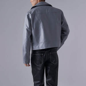 Chaqueta de Cuero Vacuno para Hombre de la Mejor Calidad, Estilo Único, Impermeable, Ecológica, Transpirable, Grosor Estándar, Diseño Vintage - Product Image 4