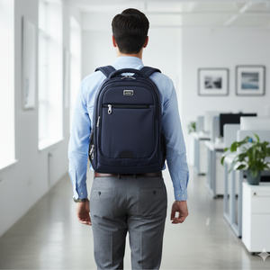 Mochila para Portátil de Moda de Poliéster con Logotipo Personalizado, 15.6 Pulgadas, Impermeable, Unisex, Cierre de Cremallera, Capacidad de 36-59L, Correa de Hombro Arqueada - Product Image 4