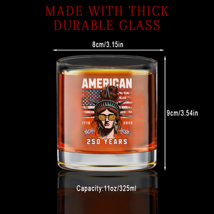 Verres à whisky en cristal taillé sur mesure pour l'<span class=keywords><strong>anniversaire</strong></span> du 250e <span class=keywords><strong>anniversaire</strong></span> des États-Unis, idéaux pour les fêtes et la vente en gros - Product Image 3