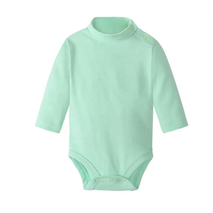 ชุดรอมเปอร์สำหรับเด็กใส่ได้ทั้งชายและหญิงชุดหมีแขนยาวคอตั้งสำหรับเด็กแรกเกิดแบบถักกระดุมติด - Product Image 6