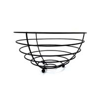 Panier de drainage en fil de fer métallique pour fruits et légumes, avec poignée durable et écologique, idéal pour le rangement en cuisine - Offre Spéciale