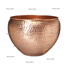 Maceta de Calidad Premium, Diseño Clásico, Color Dorado Metálico, Maceta para Flores, Tamaño Personalizado, Forma Redonda, de la India - Product Image 5