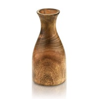 Vases à fleurs uniques en bois d'acacia de style Art déco, grand format, fabriqués à la main, nouveau design, fournisseur