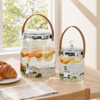 Carafe à eau portable en plastique avec robinet, distributeur de boissons froides, PET de qualité alimentaire 18,5 L, pour pique-nique familial et usage extérieur, logo personnalisé en gros