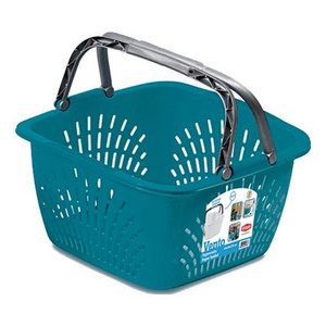 Cesta <b>plastica</b> con manici (40x40x23cm) VENTO Assortito PR0163 - Product Image 4