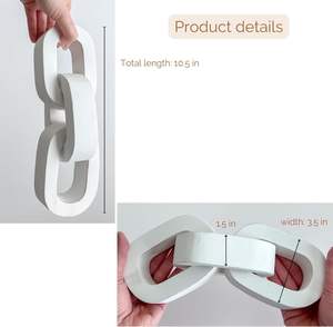 เงื่อนไม้สีดำขัดเงาสำหรับตกแต่งทำจากไม้ - Product Image 3