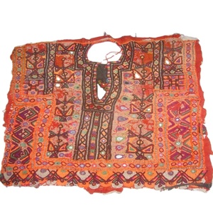 Baloch Neueste Ethnische Mode Damen Vintage Islamisches Baumwollkleid Leicht Atmungsaktiv Tägliche Kleidung Kurzarm Offen Geschnitten - Product Image 1