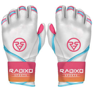 Gants de baseball en cuir véritable design de logo personnalisé en gros pour hommes pour Infield Outdoor - Product Image 1